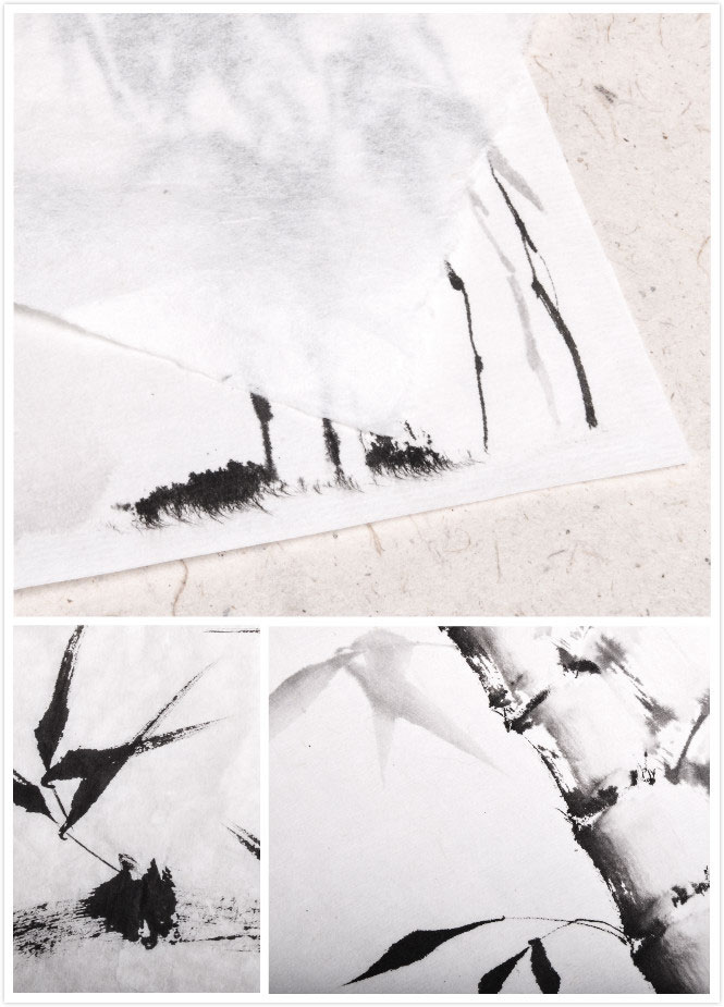 Handgeschöpftes China-Papier