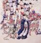 Preview: Wandbild: Himmelsgötter und Soldaten 83x47cm