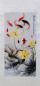 Preview: Chinesische Malerei Rollbild: Neun Koi- Fische 100x30cm