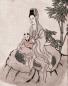 Preview: Rollbild: Kinderschenkende Guanyin 35x125cm
