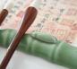 Preview: Keramik I Pinselablage -Bambus mit Zikade-