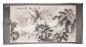 Preview: Chinesische Landschaftsmalerei: Am Wasserfall 97x193cm