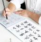 Preview: Wasser Kalligraphiepinsel-Übungsbuch -Orchideenpavillion-