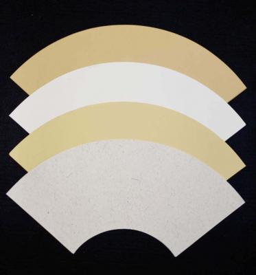 Sheng Xuan-Papier -Fächerform- 4 Varianten 21x46cm