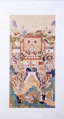 Wandbild: Königin des Himmels 77x41cm