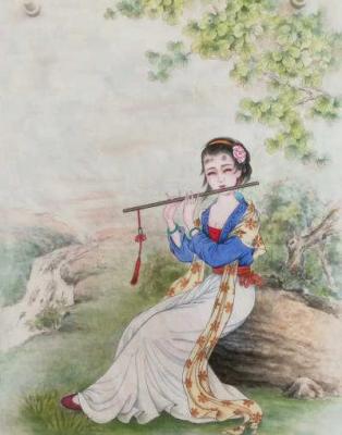 Gongbi Shu-Papier -Changgong- 34x138cm ab 10 Bögen Art.Nr. 563