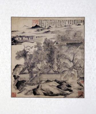 Wandbild: Das Anwesen 58x46cm
