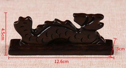 Holz I Pinselablage -Drache-