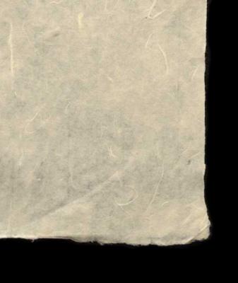 Handgschöpftes Banshu Xuan-Reispapier -Huangmei- 70x140cm Art.Nr. 489