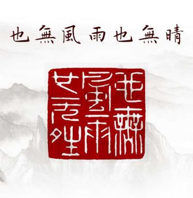 Siegelstempel I Widerstandskraft -YeWu FengYu-