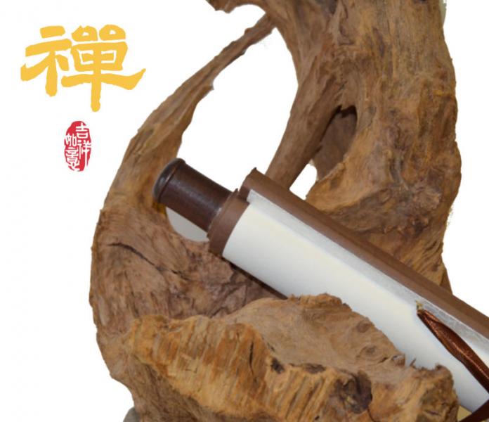 Buddhistische Kalligraphie -Altar-Sutra Vers- 119x40cm