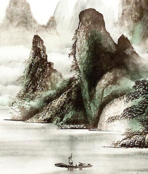 Guilin Tuschemalerei