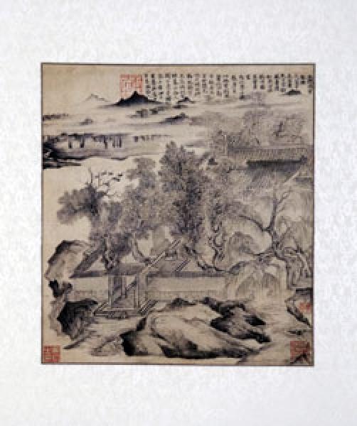 Wandbild: Das Anwesen 58x46cm