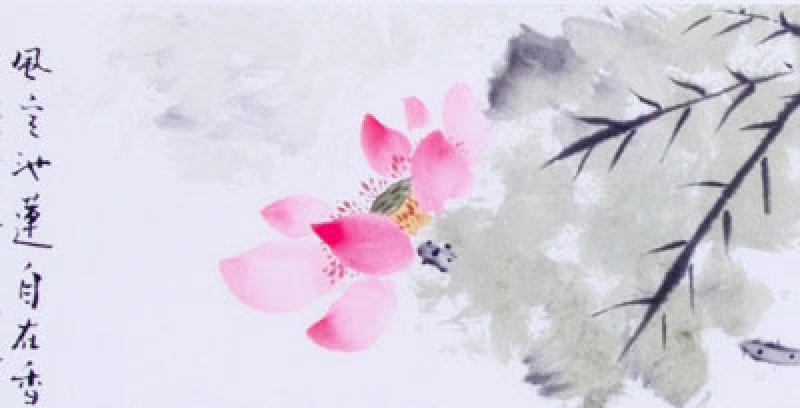 Chinesische Dekoration Malerei