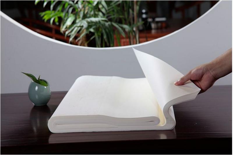 Weißes Banshu-Bambuspapier -Haoban- 69x138cm
