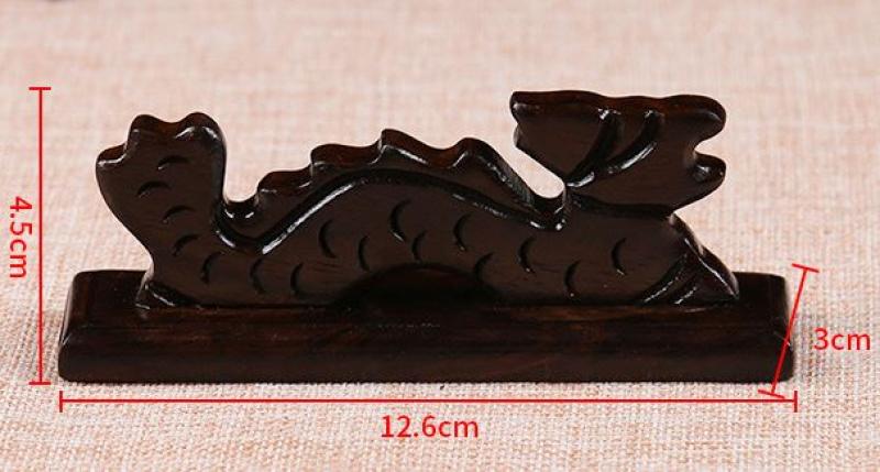 Holz I Pinselablage -Drache-