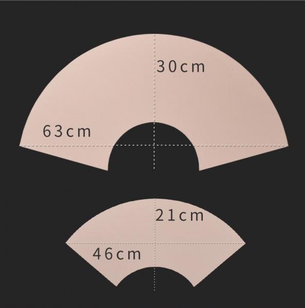 Sheng-Xuan I Fächerform-Papier in 8 Varianten