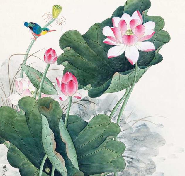 Gongbi Shu-Papier -Xiaogong- 34x69cm