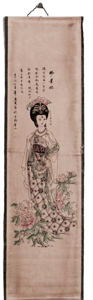Rollbild mit Yang Guifei